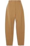 VICTORIA BECKHAM WOOL-TWILL TAPERED PANTS