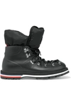 MONCLER Inaya shell-trimmed rubber ankle boots