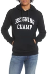 REIGNING CHAMP VARSITY FRENCH TERRY HOODED SWEATSHIRT,RC-3588