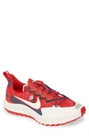 Nike X Undercover Gyakusou Air Zoom Pegasus 36 Trail Running Shoe In Sport Red/ Thunder Blue/sail