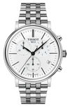 TISSOT CARSON PREMIUM CHRONOGRAPH BRACELET WATCH, 41MM,T1224172201100