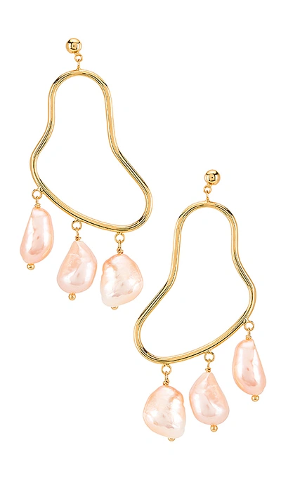 Amber Sceats Drop Earrings In Gold