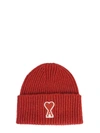 AMI ALEXANDRE MATTIUSSI KNITTED HAT,11104980