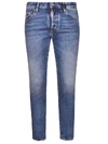 DSQUARED2 SLIM FIT CROPPED JEANS,11105055