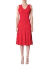 MICHAEL MICHAEL KORS SLEEVELESS DRESS,MS98YMMBFD 610SCARLET