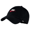 Nike Sportswear Heritage86 Futura Washed Adjustable Back Hat In Black