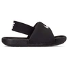 Nike Boys' Toddler Kawa Slide Sandals In Black/white
