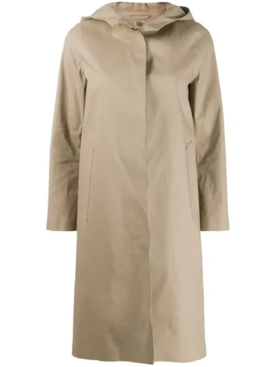 Mackintosh Chryston Fawn Raintec Cotton Hooded Coat | Lm-1019fd In Neutrals