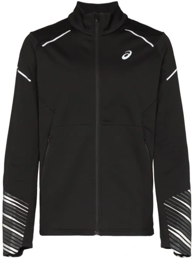 Asics Liteshow Windbreaker Jacket In Black