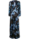 TEMPERLEY LONDON EUPHORIA CHINOISERIE-PRINT SILK GOWN