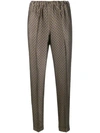 ALBERTO BIANI JACQUARD TROUSERS