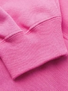 Msgm Logo Printed Hooded Sweatshirt In Pink