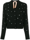 N°21 CRYSTAL EMBELLISHED CARDIGAN