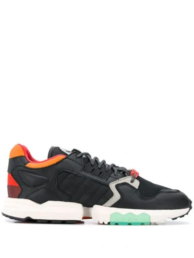 Adidas Originals Zx Torsion Sneakers In Black