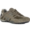 Geox Snake 134 Sneaker In Stone/ Rock