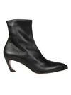 ACNE STUDIOS SIDE ZIPPED ANKLE BOOTS,11105368