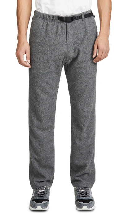 Gramicci Wool Blend Climber Trousers In Grey