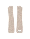 GANNI LONG KNIT GLOVES,11105639