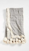Shopbop Home Karma Living Eccentric Pom Pom Throw Blanket