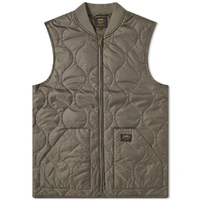 Carhartt Wip Volta Vest Liner In Green
