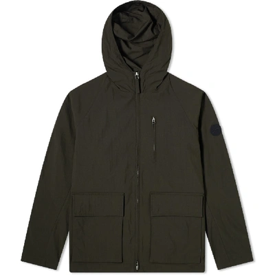 Norse Projects Kalle Hooded Jacket In Green