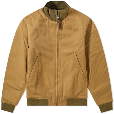 The Real Mccoys The Real Mccoy's Winter Combat Jacket In Brown
