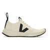 Rick Owens Beige Veja Edition V-knit Sneakers In White