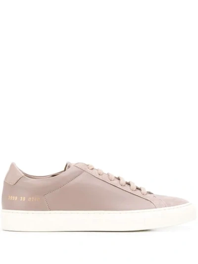 Common Projects 'achilles' Trainers In 0240 Taupe