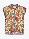 GUCCI FLORAL EMBROIDERED VEST,562036ZAA5S13575235