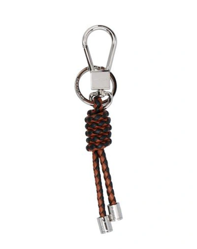 Burberry Key Rings In Brown