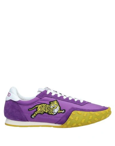 Kenzo Sneakers In Purple