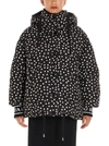 DOLCE & GABBANA DOLCE & GABBANA HOODED POLKA DOT DOWN JACKET