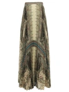 ETRO ETRO PLEATED PAISLEY PRINT SKIRT