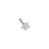 MISSOMA SILVER PAVE STAR CHARM PENDANT,MC S C1 ST CZ