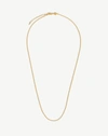 MISSOMA LONG ROPE CHAIN NECKLACE 18CT GOLD PLATED VERMEIL,YN G CH7 R