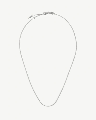 Missoma Short Chain Necklace Sterling Silver