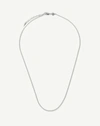 MISSOMA MEDIUM ROPE CHAIN NECKLACE STERLING SILVER,YN S CH5 R