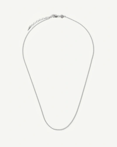 Missoma Medium Rope Chain Necklace Sterling Silver