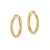 MISSOMA LUCY WILLIAMS SQUARE SNAKE CHAIN HOOP EARRINGS,LWS G E13 NS