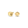 MISSOMA STAR MOON STUD PAIR 18CT GOLD PLATED VERMEIL,MS G E1 MN E1 ST