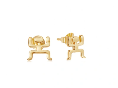 Missoma Gold Aurelio Stud Earrings