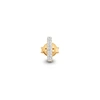 MISSOMA GOLD SINGLE PAVE BAR STUD,MS G E1 BR CZ