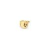 MISSOMA SINGLE MOON STUD 18CT GOLD PLATED VERMEIL,MS G E1 MN