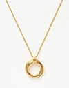 MISSOMA LUCY WILLIAMS ENTWINE NECKLACE 18CT GOLD PLATED VERMEIL,LWS G N8 NS CH7 R