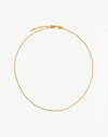 MISSOMA TWISTED CHAIN CHOKER 18CT GOLD PLATED VERMEIL,YN G CH1 T