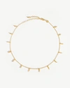 MISSOMA LUCY WILLIAMS MINI FANG CHOKER 18CT GOLD PLATED VERMEIL,LW G NC2 TS