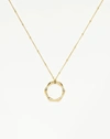 MISSOMA LARGE MOLTEN PENDANT NECKLACE 18CT GOLD PLATED VERMEIL,GM G N3 NS