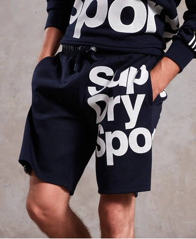 Superdry Combat Sport Shorts In Dark Blue