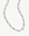MISSOMA AEGIS CHAIN NECKLACE SILVER PLATED,HE S N2 NS
