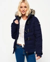 SUPERDRY MICROFIBRE TOGGLE PUFFLE JACKET,208221850013711S004
